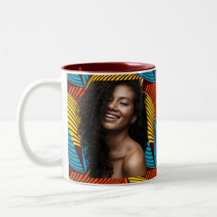 Tasse 2 Couleurs SKAYMARTS   Photo Musique africaine de conception 