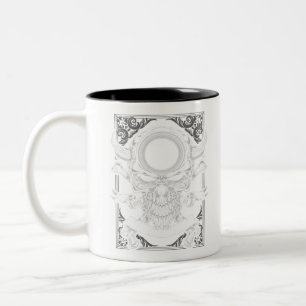Tasse 2 Couleurs Skull, tete de mort
