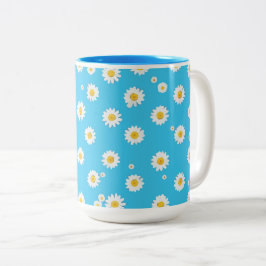 Tasse 2 Couleurs Sky Bloom Daisies