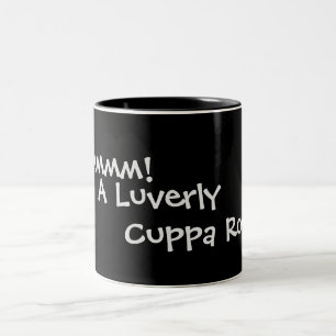 Tasse 2 Couleurs slogan d'argot à rimes légères