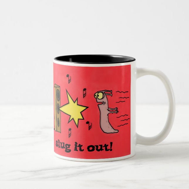 Tasse 2 Couleurs Slug l'attaquent (Droit)