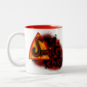 Tasse 2 Couleurs Smile, Cher :)