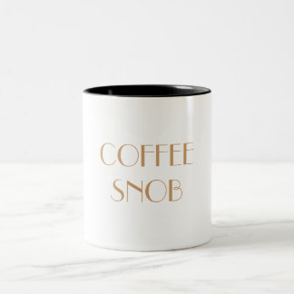 Tasse 2 Couleurs SNOB Mub de CAFÉ
