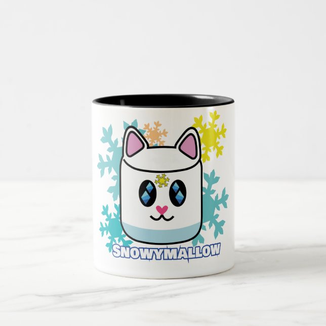 Tasse 2 Couleurs Snow Catsmallow (Centre)