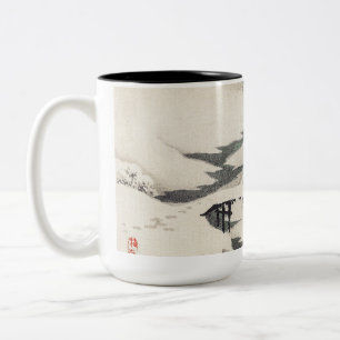 Tasse 2 Couleurs Snowscape par Kōno Bairei