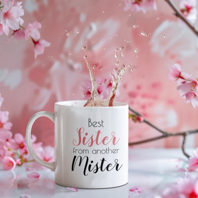 Tasse 2 Couleurs Soeur Drôle D'Un Autre Ministre Plutôt (Créateur téléchargé)