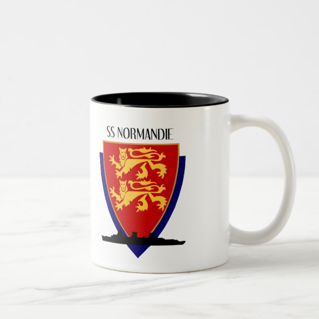 Tasse 2 Couleurs Solides solubles Normandie (Droit)