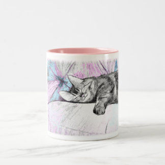 Tasse 2 Couleurs Sommeil dans le rose