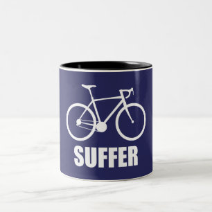 Tasse 2 Couleurs Souffre cycliste