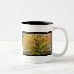 Tasse 2 Couleurs Sources chaudes Autumn Beauty, Arkansas Vêtements