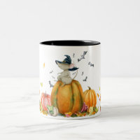 Souris de sorcière mignonne d'Halloween