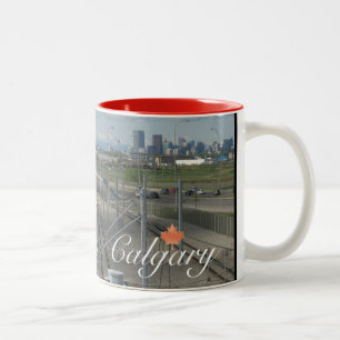 Tasse 2 Couleurs Souvenir de Calgary Canada