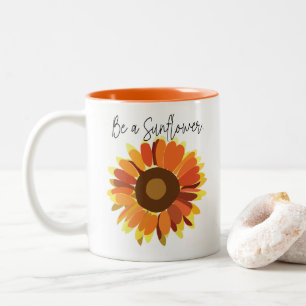 Tasse 2 Couleurs Soyez un tournesol