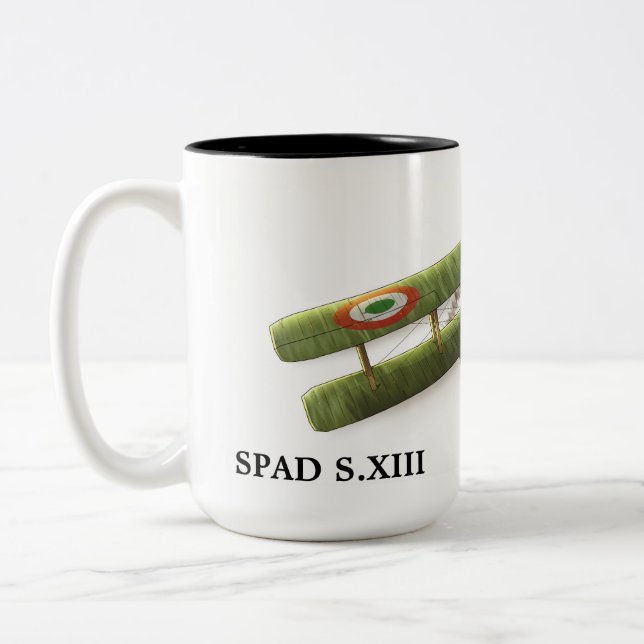 TASSE 2 COULEURS SPAD S.XIII (Gauche)