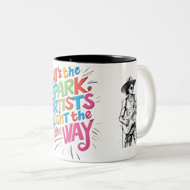TASSE 2 COULEURS SPARK (Devant droit)