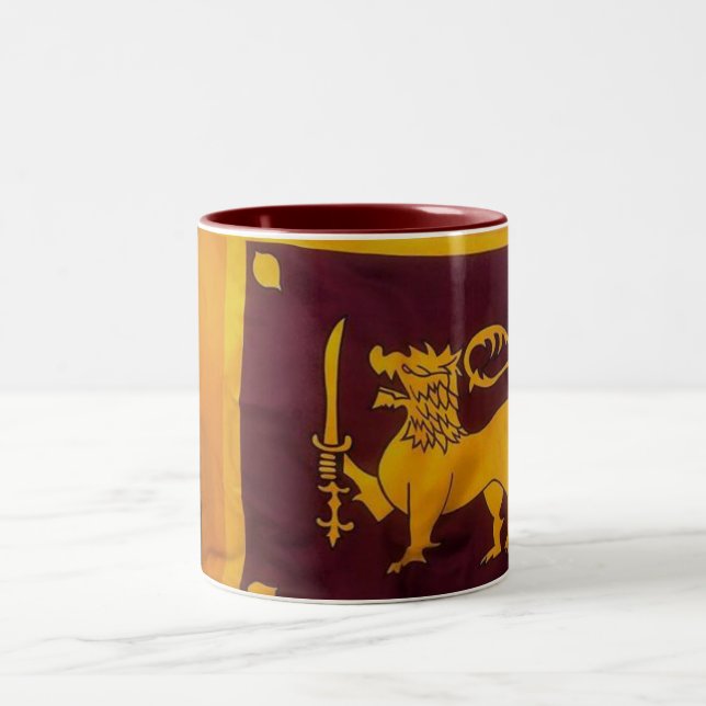 Tasse 2 Couleurs Sri Lanka -Mug- (Centre)