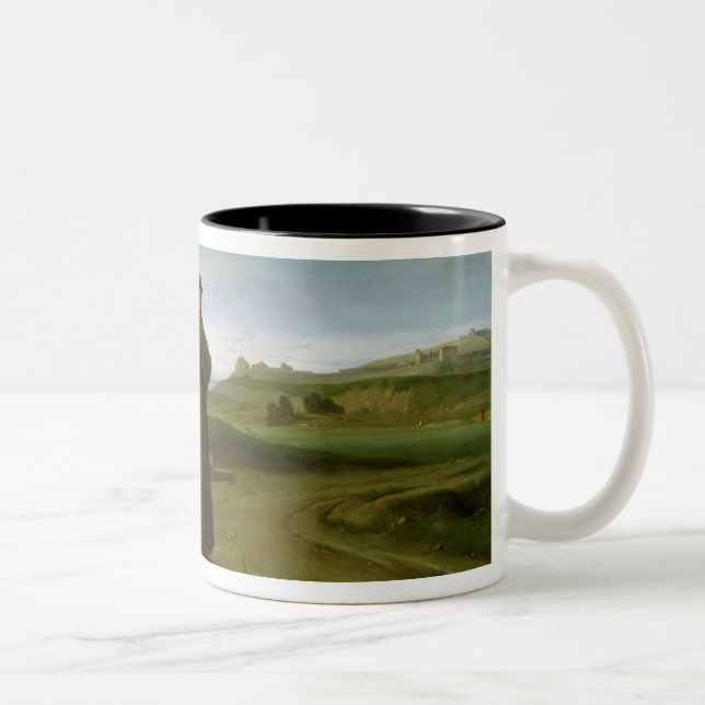 Tasse 2 Couleurs St Francis d'Assisi (Droit)