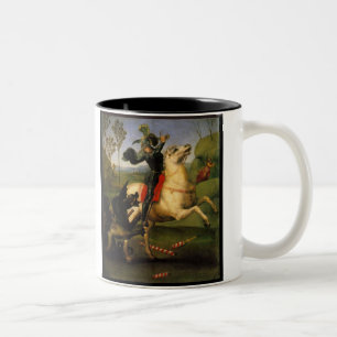 Tasse 2 Couleurs St George et le dragon