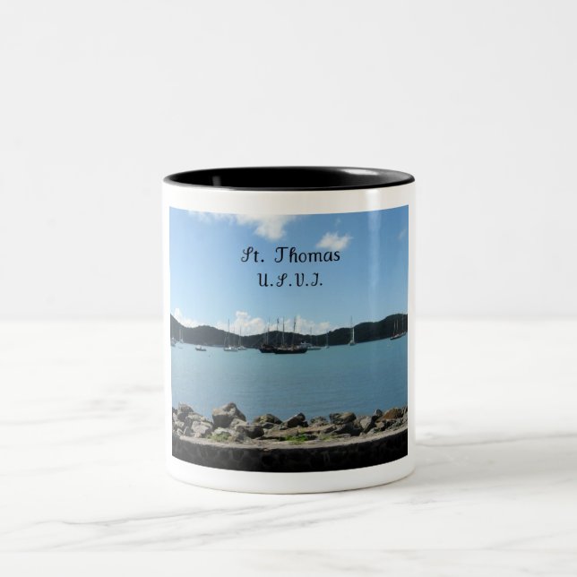 Tasse 2 Couleurs St. Thomas, U.S.V.I (Centre)