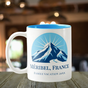 Tasse 2 Couleurs Station de ski Méribel Meribel France