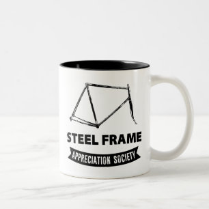 Tasse 2 Couleurs Steel Frame Bike Appreciation Society