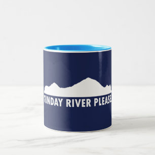 Tasse 2 Couleurs Sunday River Maine S'il vous plaît