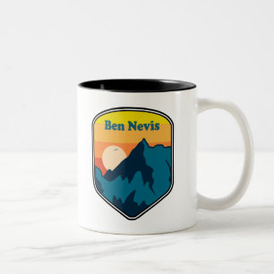Tasse 2 Couleurs Sunrise écossaise Ben Nevis