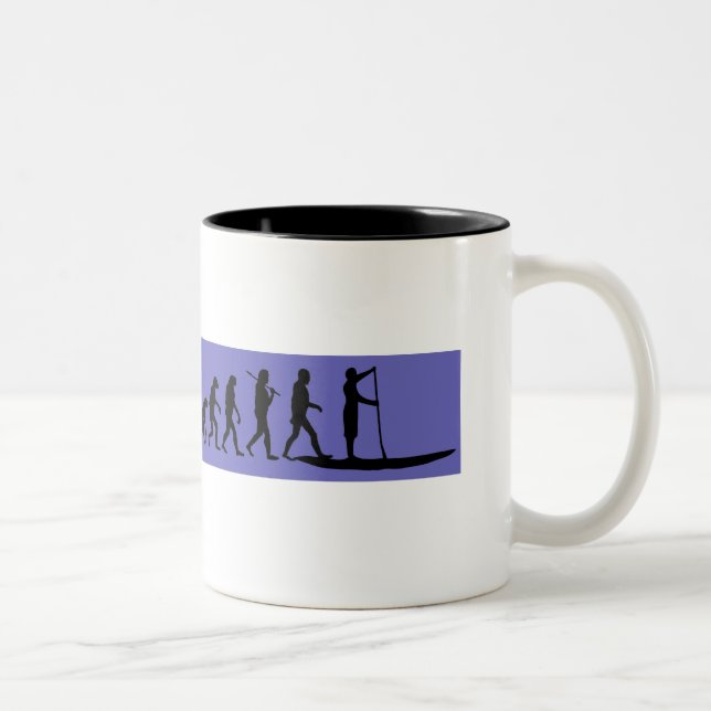 Tasse 2 Couleurs SUP Evolution, agrafe (Droit)