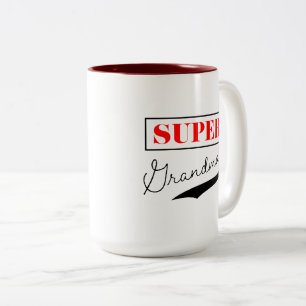 Tasse 2 Couleurs Super grand-mère
