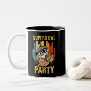 Tasse 2 Couleurs Superbe fête des chouettes Ce que nous faisons da