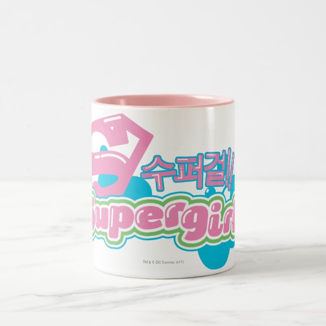 Tasse 2 Couleurs Supergirl J-Pop 3 (Centre)