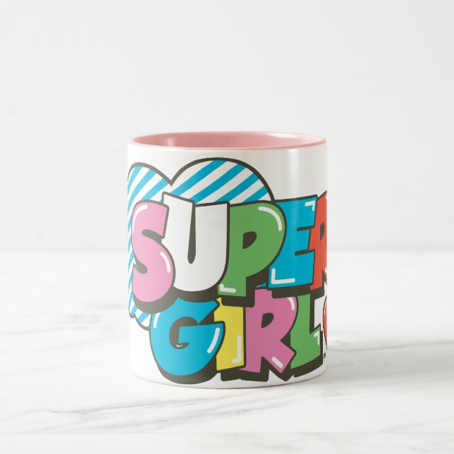 Tasse 2 Couleurs Supergirl J-Pop 9 (Centre)