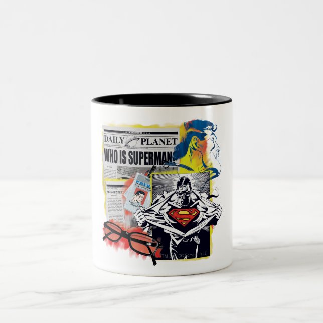 Tasse 2 Couleurs Superman 41 (Centre)