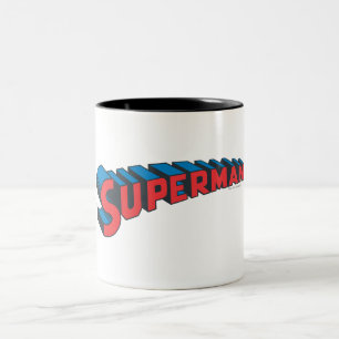 Tasse 2 Couleurs Superman   Classic Logo