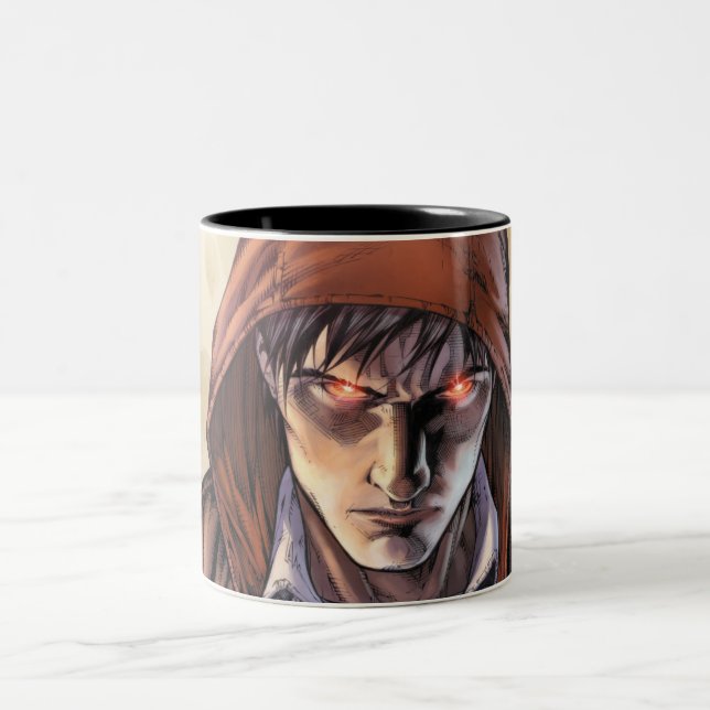 Tasse 2 Couleurs Superman Earth Cover - Couleur (Centre)