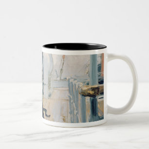 Tasse 2 Couleurs Sur la plate-forme (huile sur la toile)