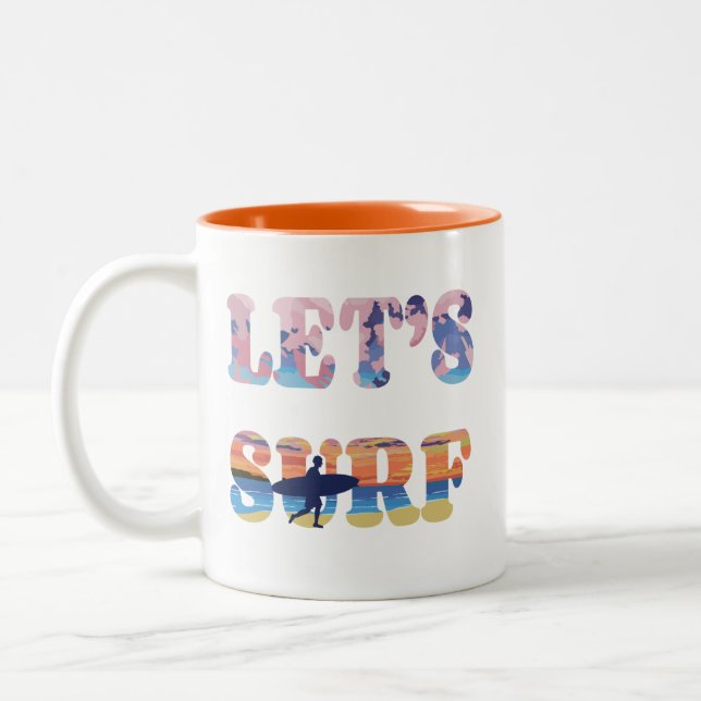 Tasse 2 Couleurs Surf (Gauche)