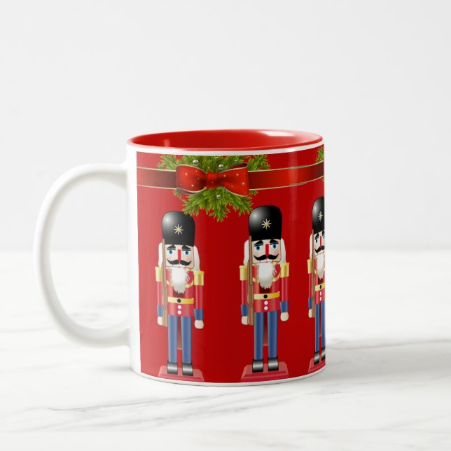 Tasse 2 Couleurs SUZANNE ELIZABETH CHRISTMAS COLLECTION - Vacances (Gauche)