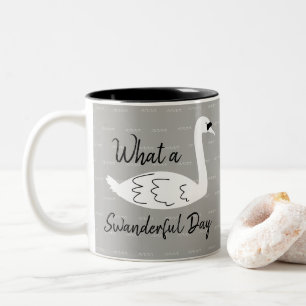 Tasse 2 Couleurs Swan & Waves