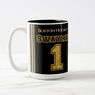 Tasse 2 Couleurs Swayman de hockey de Boston 1