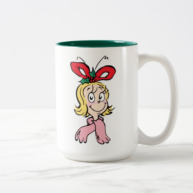 Tasse 2 Couleurs Sweet Cindy Lou Who Portrait (Droit)
