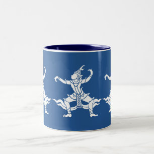 Tasse 2 Couleurs Symbole thaïlandais Dancer ⚠ Thaïlande ⚠