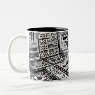 Tasse 2 Couleurs Symphonie analogique de chats Mousepad