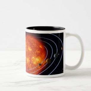 Tasse 2 Couleurs Système solaire 8