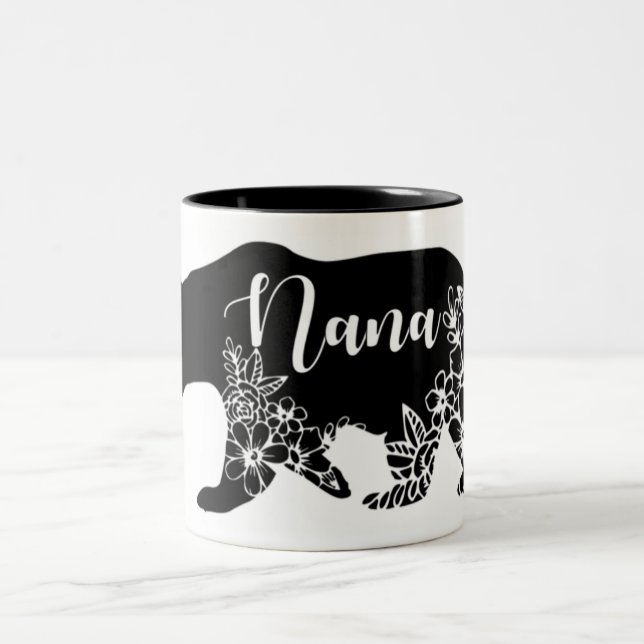 Tasse 2 Couleurs T-shirt Nana Bear (Centre)