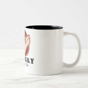 Tasse 2 Couleurs T-shirts et cadeaux de poterie.
