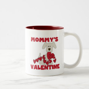 Tasse 2 Couleurs T-shirts et cadeaux de Valentine de la maman de