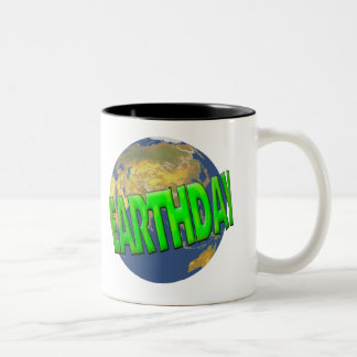 Tasse 2 Couleurs T-shirts et cadeaux d'Earthday
