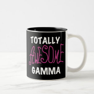 Tasse 2 Couleurs T-shirts et cadeaux Gamma Rose totalement géniaux