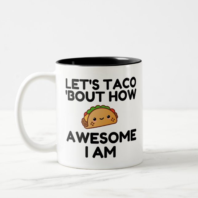 Tasse 2 Couleurs Taco Bout (Gauche)